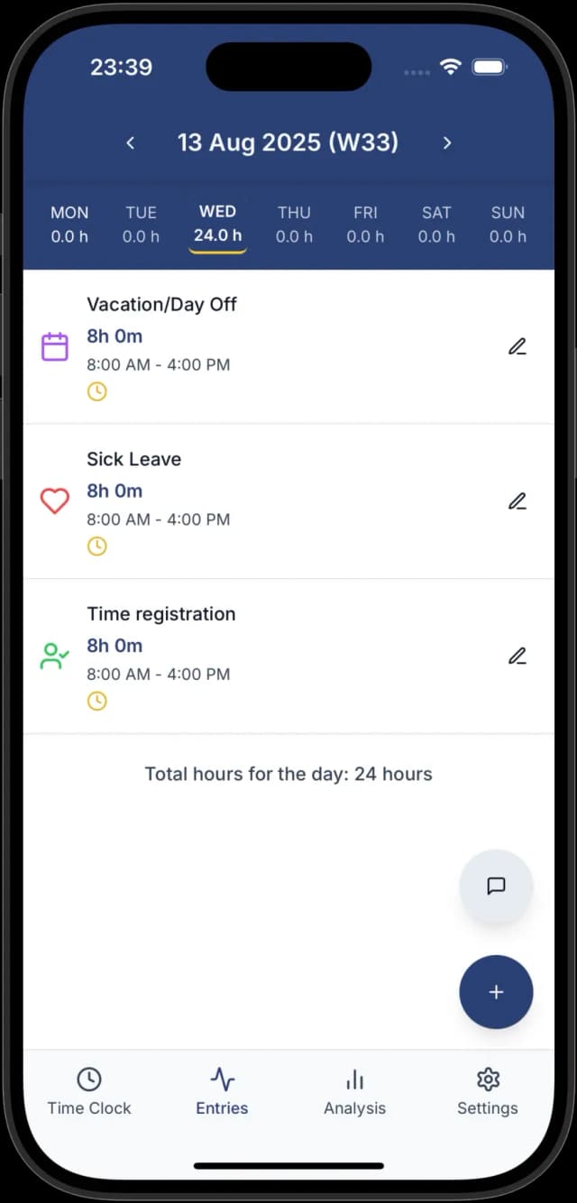 Obrazovka check-in